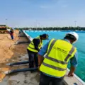 Swimming Pool MEP Work at Abu Dhabi Cricket Stadium