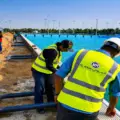 Swimming Pool MEP Work at Abu Dhabi Cricket Stadium